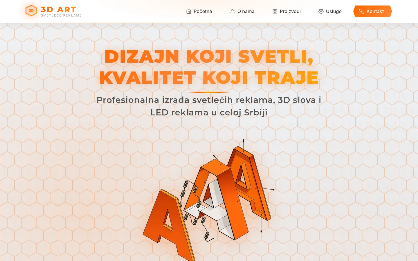 3D Art Kragujevac — sajt