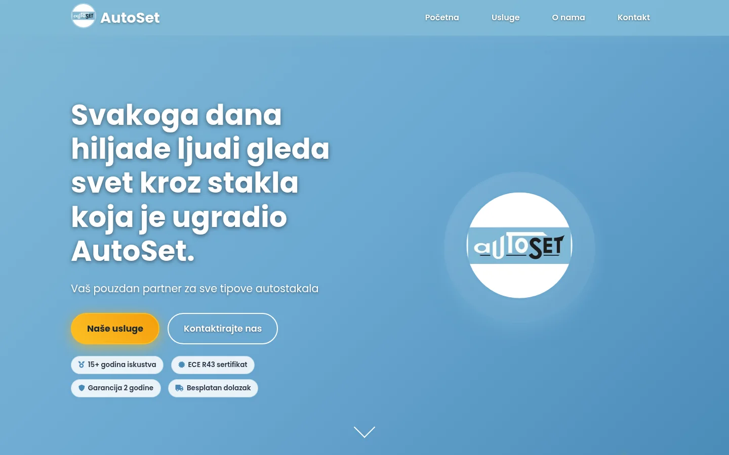 AutoSet Niš — sajt