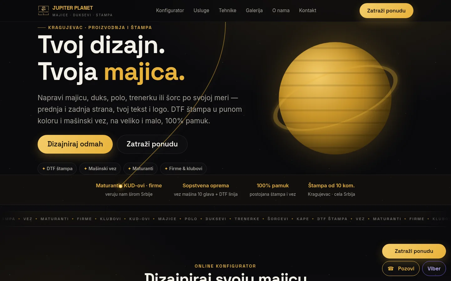Jupiter Planet — sajt
